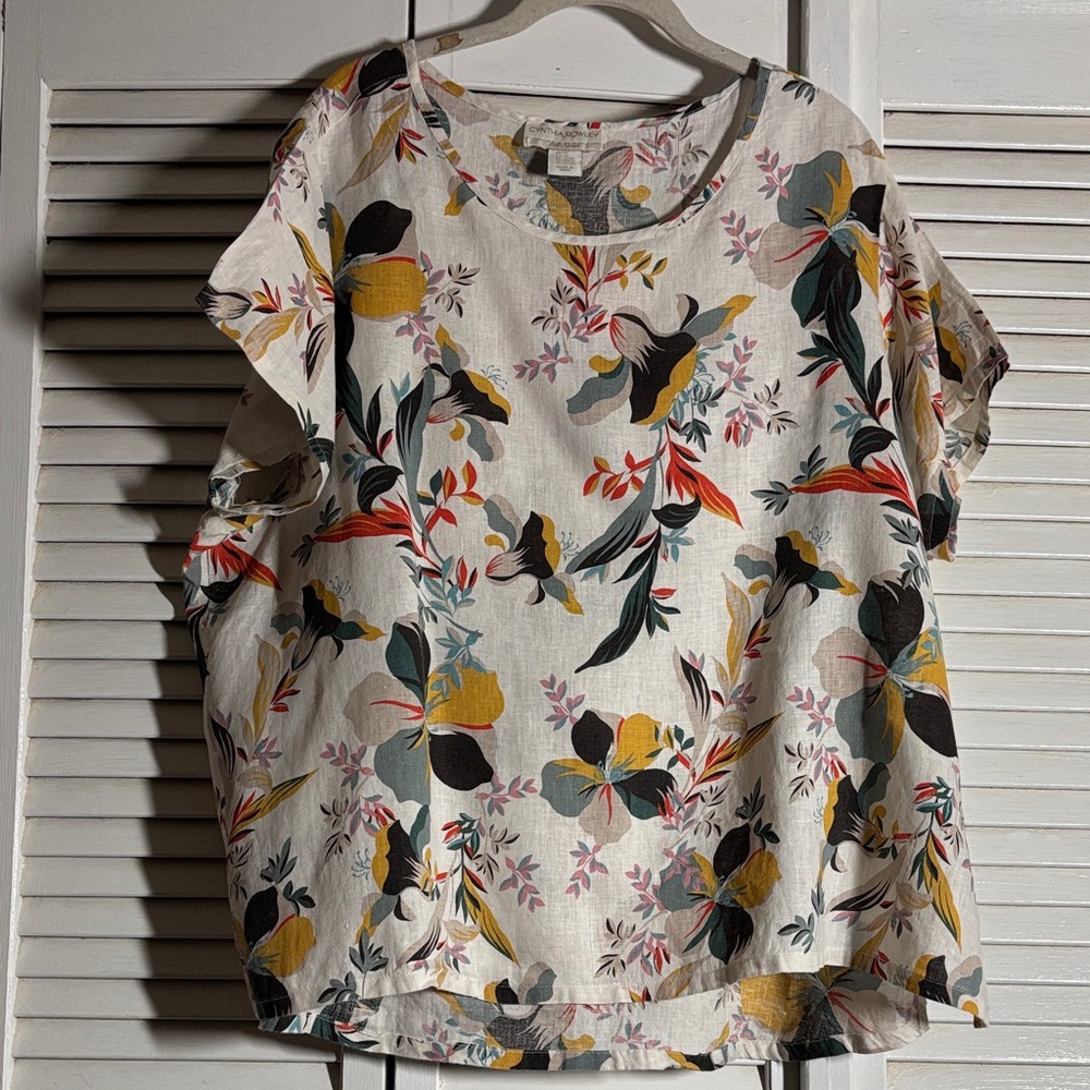 Floral Print Women's Top